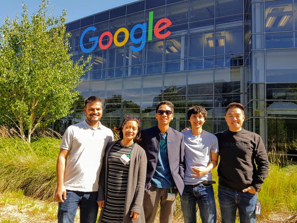 Khalti at Google headquarters