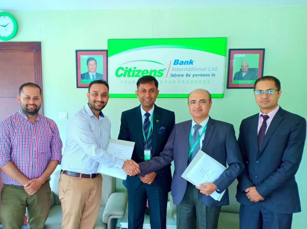 Citizens Bank signs MOU with Khalti facilitating digital payments