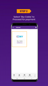 Skycable internet bill payment