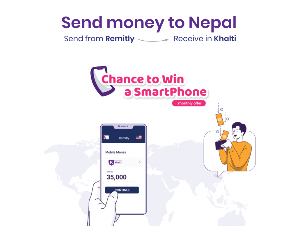 Send money to nepal