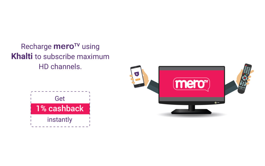 How to recharge Mero TV online using Khalti?