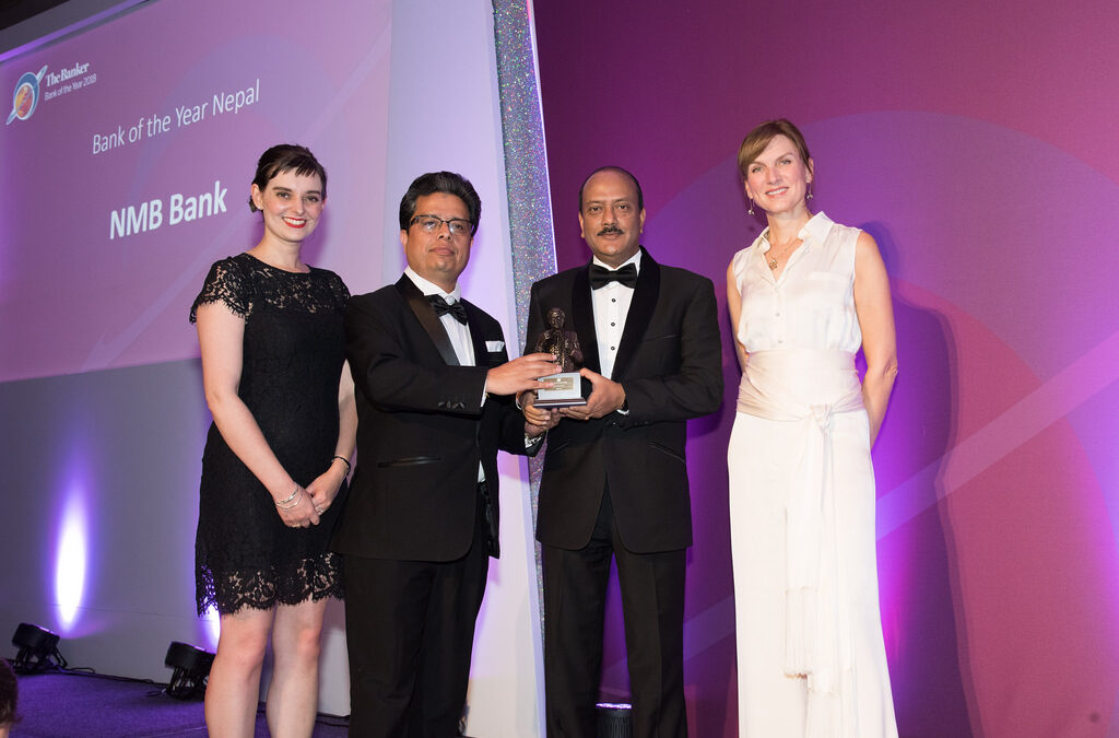 NMB Bank Becomes Bank Of The Year In Nepal For 2018