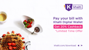 order food online from Foodmandu and pay digitally via Khalti