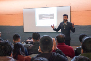 Raushan Jaiswal from Rara Themes conducts Interactive Workshop on Ads and Analytics for Business Growth amid GBG BizFest 2019