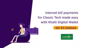 How to pay Classic Tech Internet Bill from Khalti