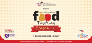 International Food Tasting Event in Nepal, buy tickets from Khalti