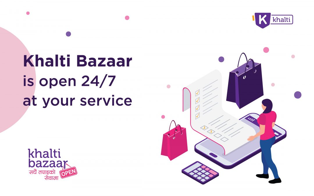 Order Grocery & Essential Items Online from Khalti Bazaar – Open 24/7 at your service