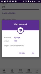 web network payment