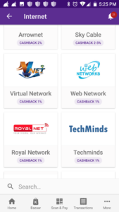 pay for Virtual Network online using Khalti