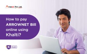 pay your Arrownet bill using Khalti
