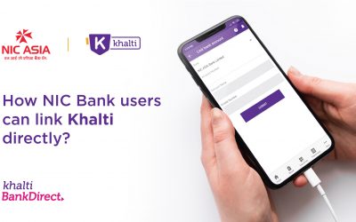 Now Link your NIC Asia bank account with Khalti Bank Direct!