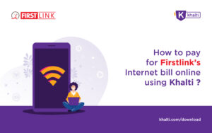 How to pay firstlink internet bill using Khalti?