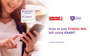 How to pay the Prabhu Net bill online using Khalti?