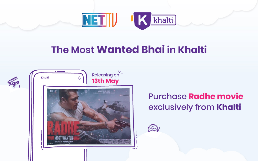 Buy Radhe Movie from Khalti