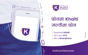 Download Khalti and win Smartphone
