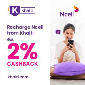 Recharge Ncell from Khalti