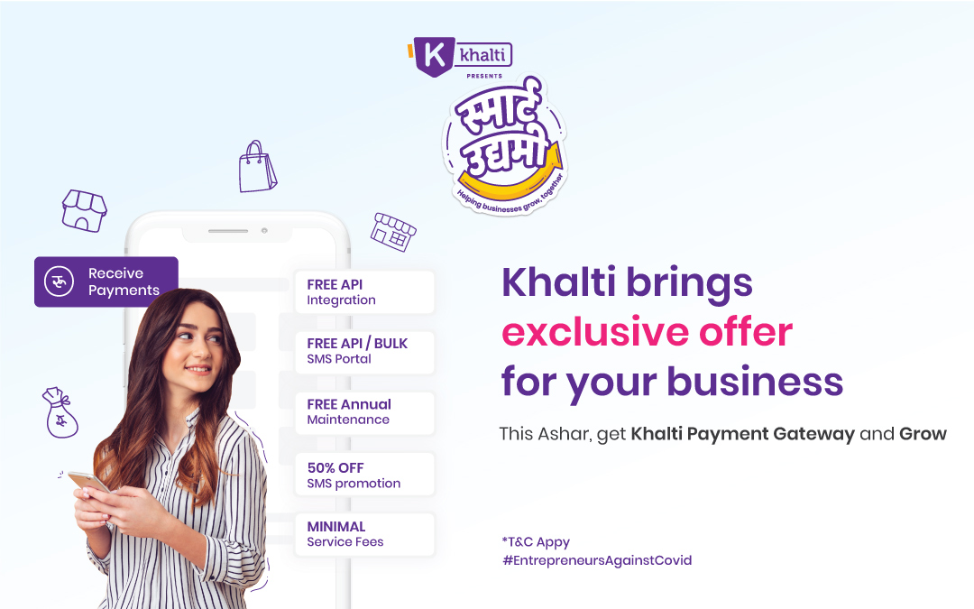Easily Integrate Khalti into your business for free within the month of Asar