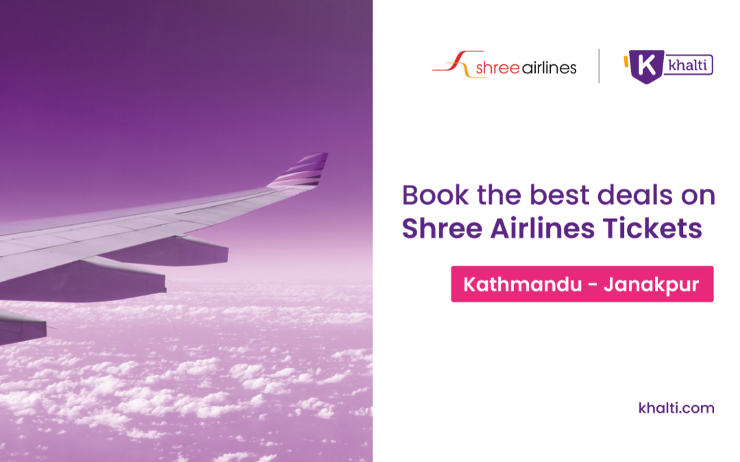 Grab the best deals of Shree Airlines Flights Tickets from Kathmandu to Janakpur