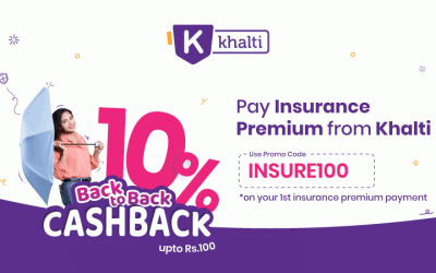 Protect your Life. Pay life insurance premium payment online with Khalti and get 10% cashback.