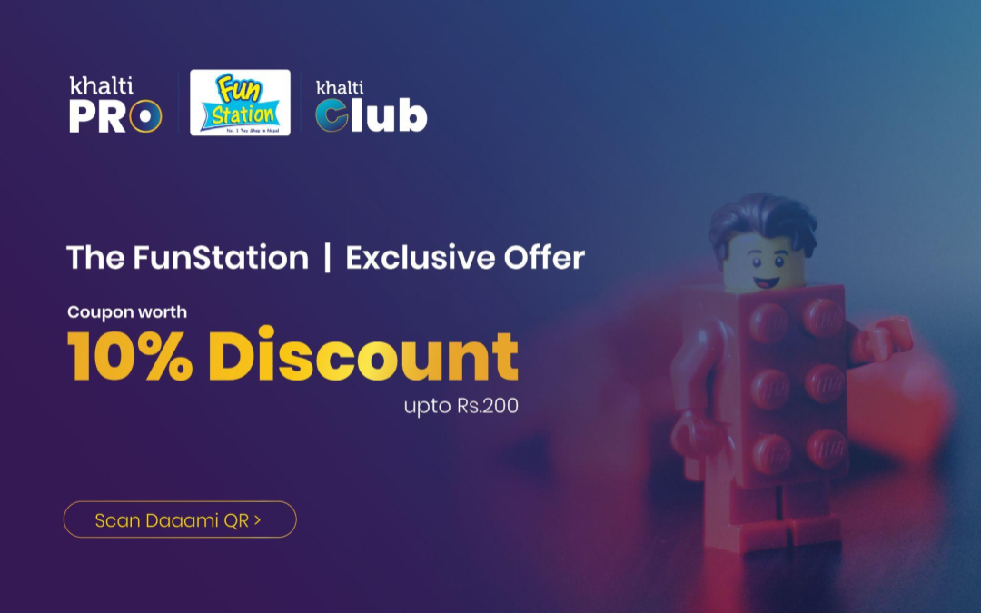 An Exclusive Deal on Funstation with Khalti Membership