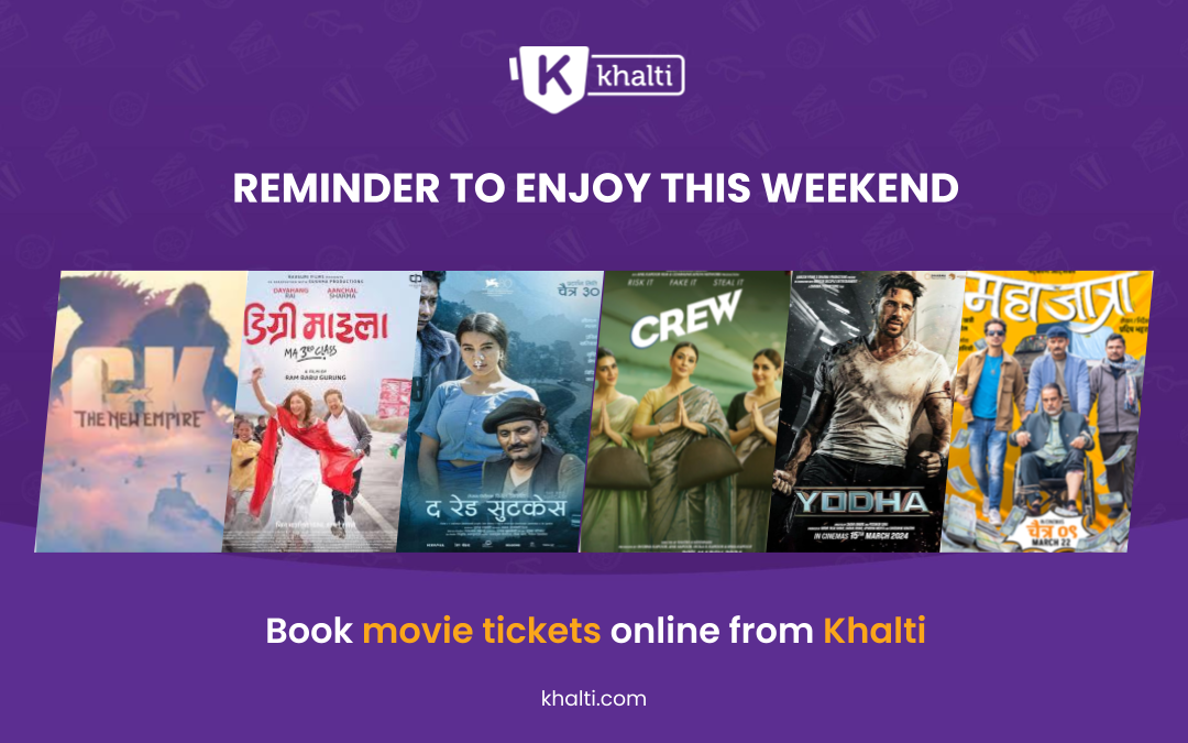 Now Showing Movies in Nepal | Easy online movie tickets booking in Nepal