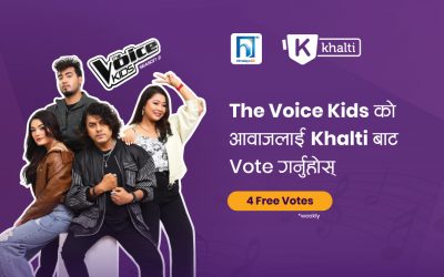 How to vote ‘The Voice Kids Nepal’ contestants from Khalti?
