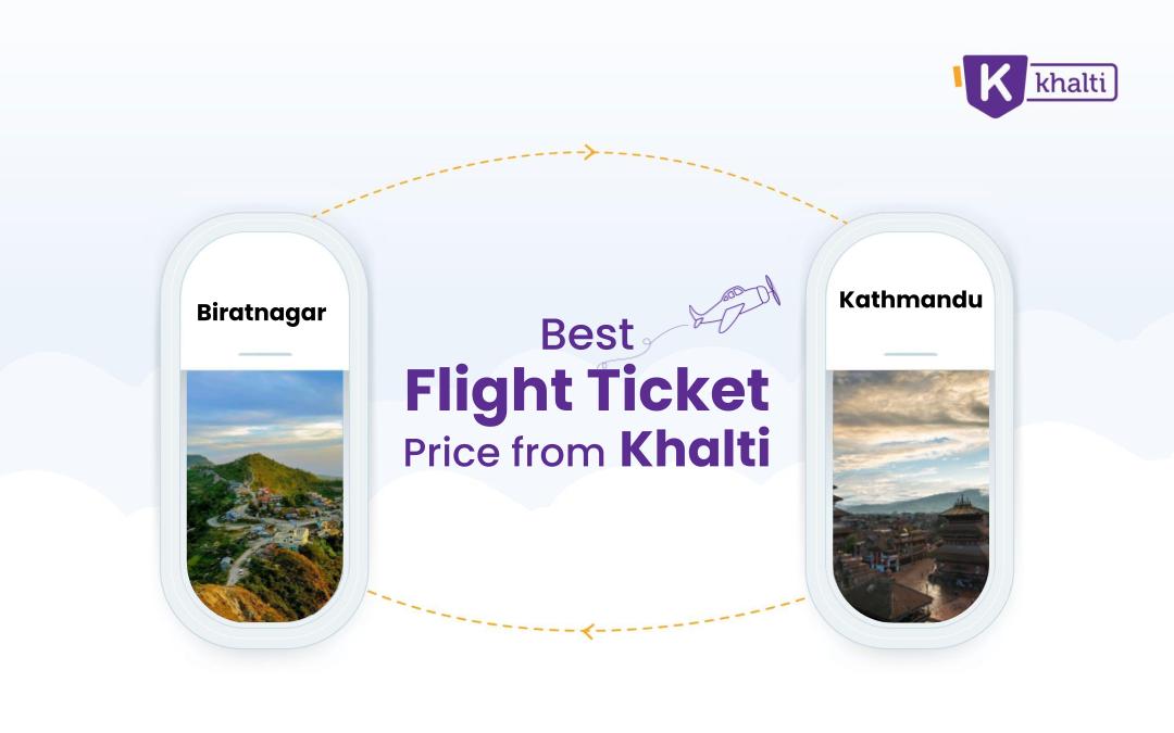 Book your flight from Biratnagar to Kathmandu