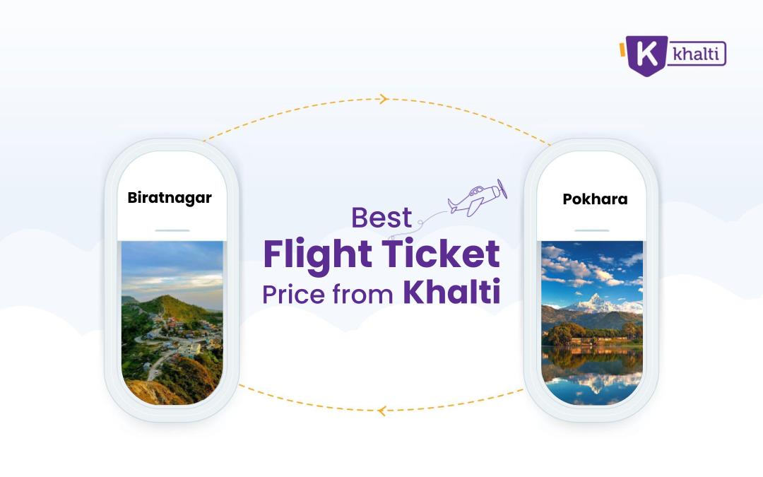 Book your flights from Biratnagar to Pokhara