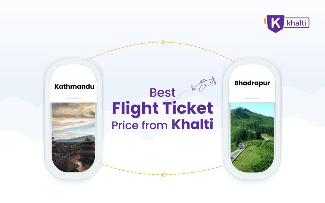 Book your flight from Kathmandu to Bhadrapur