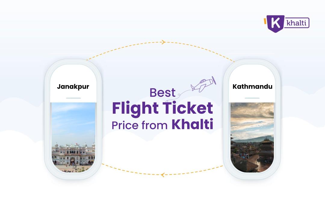 Book your Air Ticket from Janakpur to Kathmandu