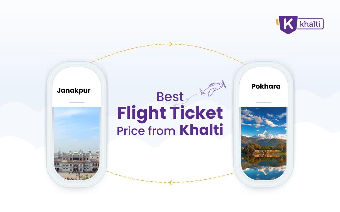 Book your flight from Janakpur to Pokhara