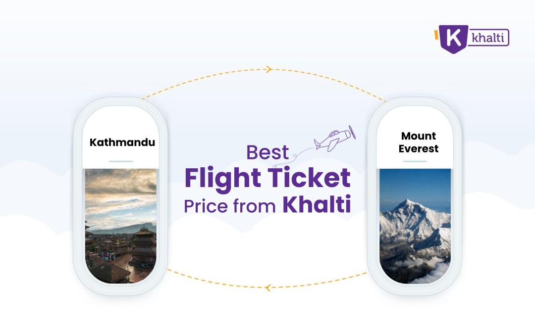 Book your flight from Kathmandu to Mount Everest