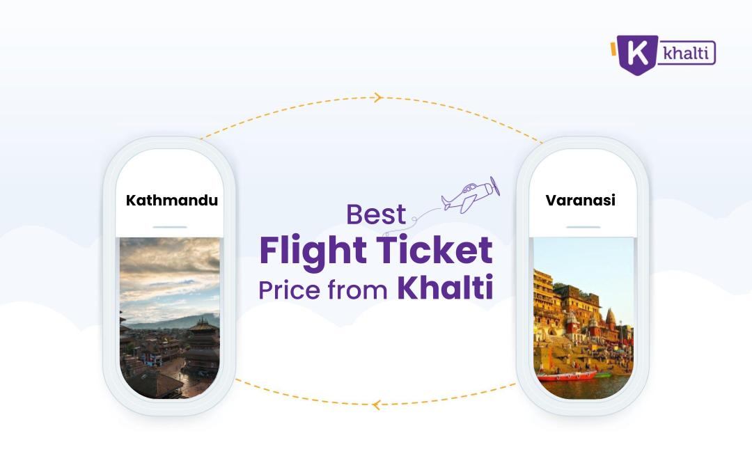 Book your flight ticket from Kathmandu to Varanasi