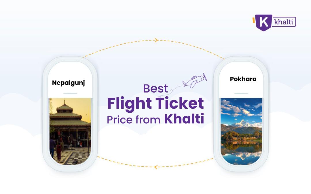 Book your flight ticket from Nepalgunj to Pokhara