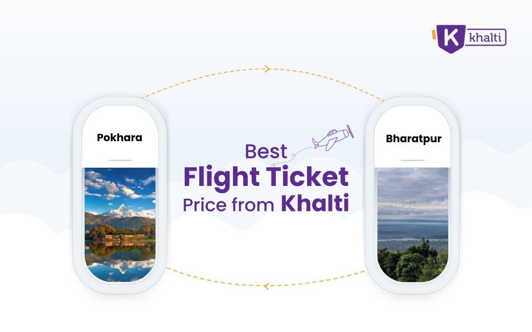 Book flights from Pokhara to Bharatpur | Best Deals