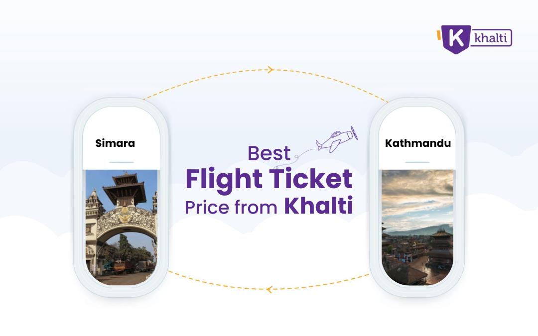 Book your flight ticket from Simara to Kathmandu