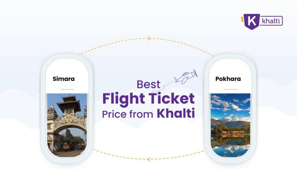Book flight ticket from Simara to Pokhara - Khalti by IME