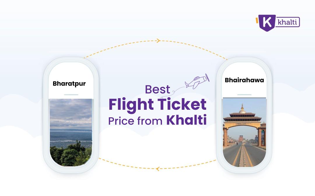 Book your flight from Bharatpur to Bhairahawa