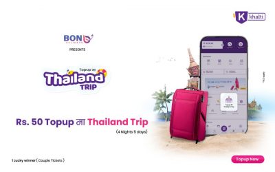 Top-up ma Thailand trip 🏖️