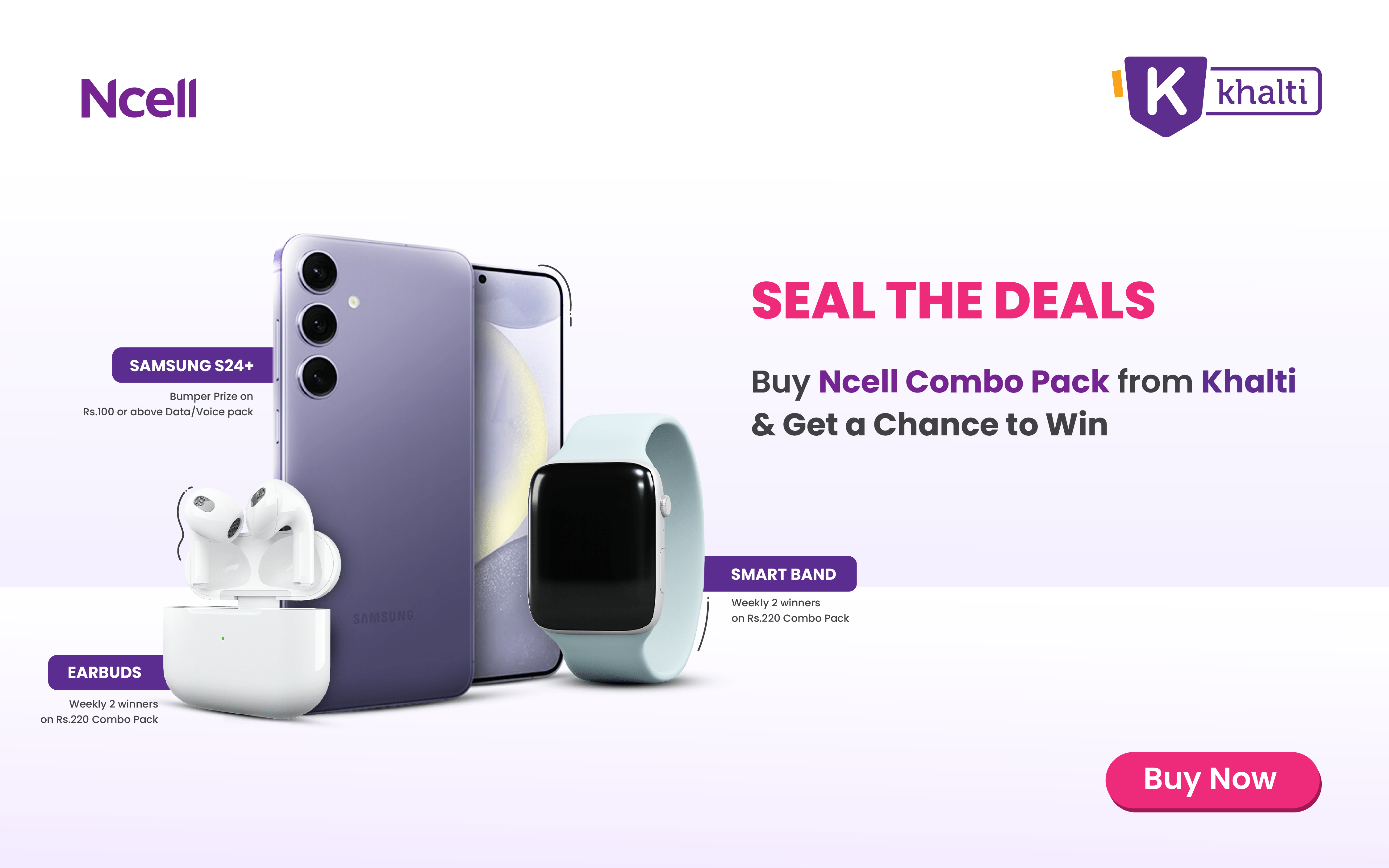 Ncell Combo Pack from Khalti: Weekly Giveaways!