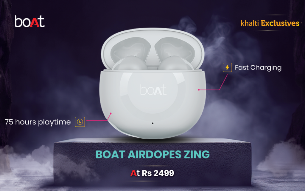 boAt Airdopes Zing in Nepal Exclusive at Khalti Khalti
