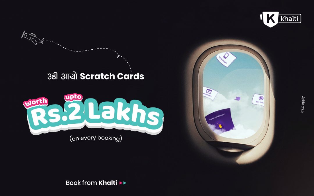 Fly High with Khalti: Win Big with Every Flight Booking!”