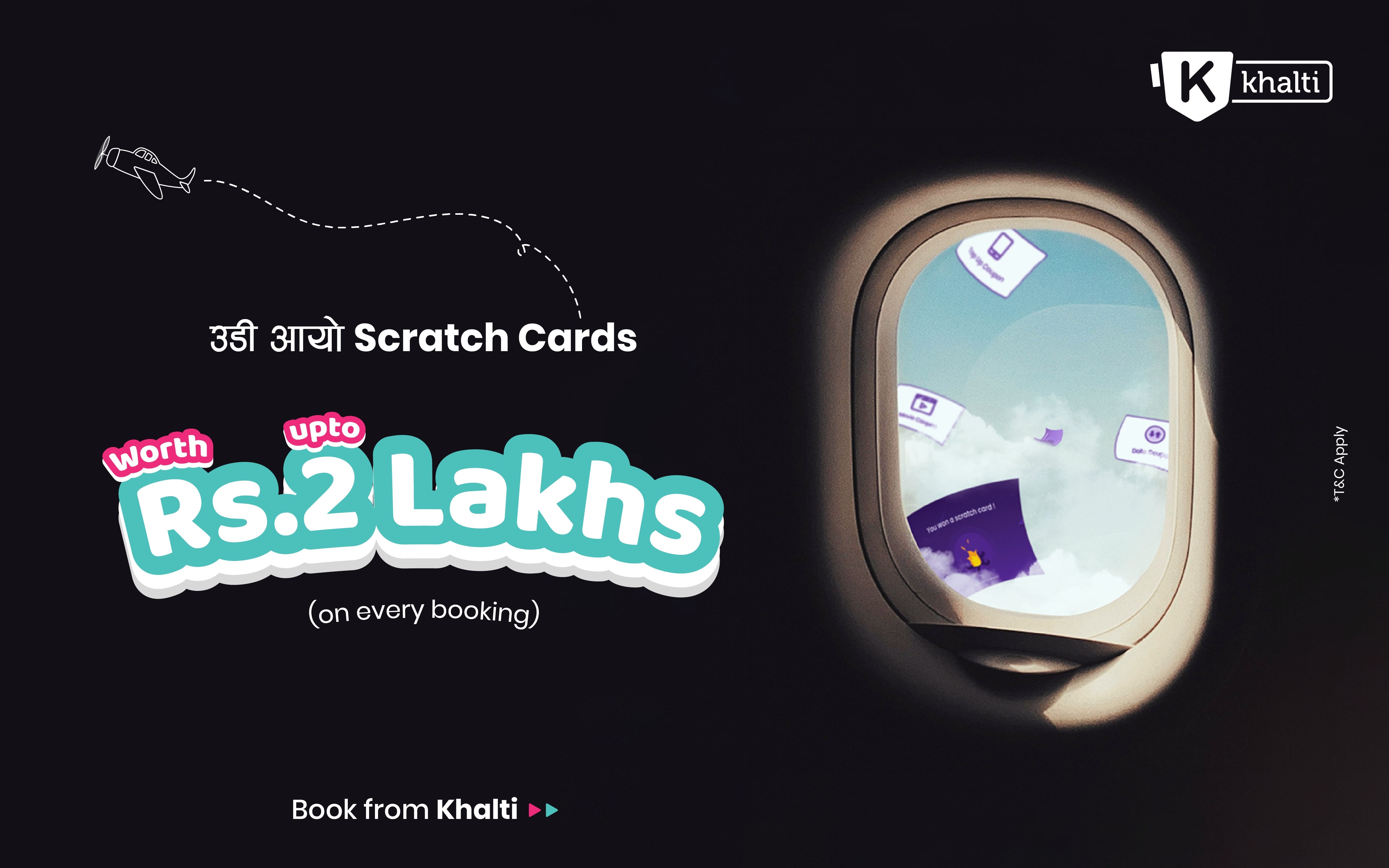 Fly High with Khalti: Win Big with Every Flight Booking!"