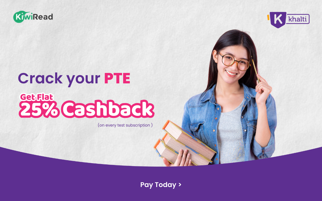 Score High on PTE with Khalti: Get 25% Cashback!