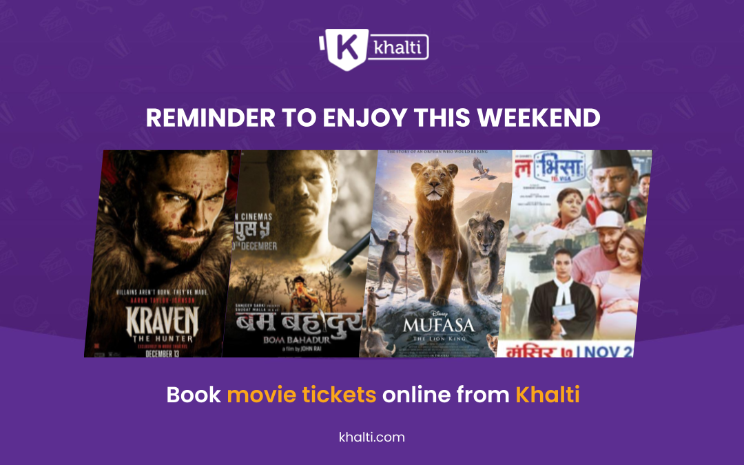 Now Showing Movies in Nepal | Easy online movie tickets booking in Nepal