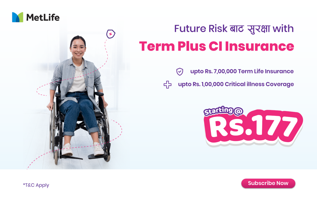 Term Plus CI (Critical Illness) Insurance : for unforeseen instances ...