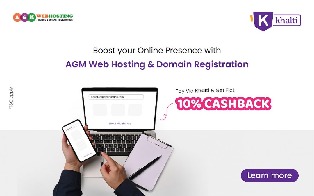 Save Big on AGM Web Hosting with Khalti