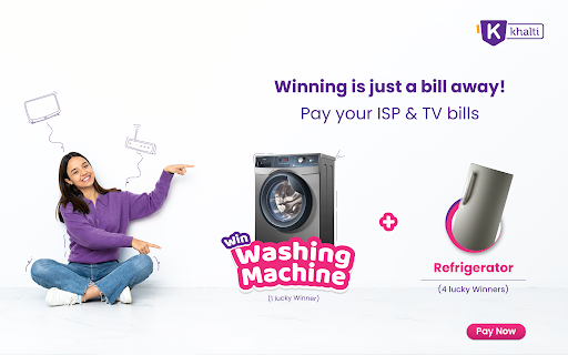 Pay for TV & ISP, Win a Fridge or TV!