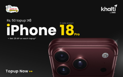 Topup ma iPhone 18 pro